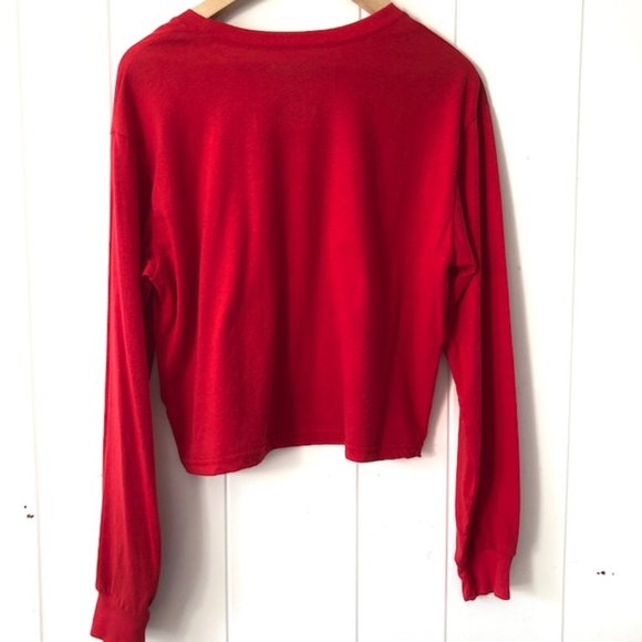 Stranger Things Long Sleeve Red T-Shirt - Picture 5 of 9